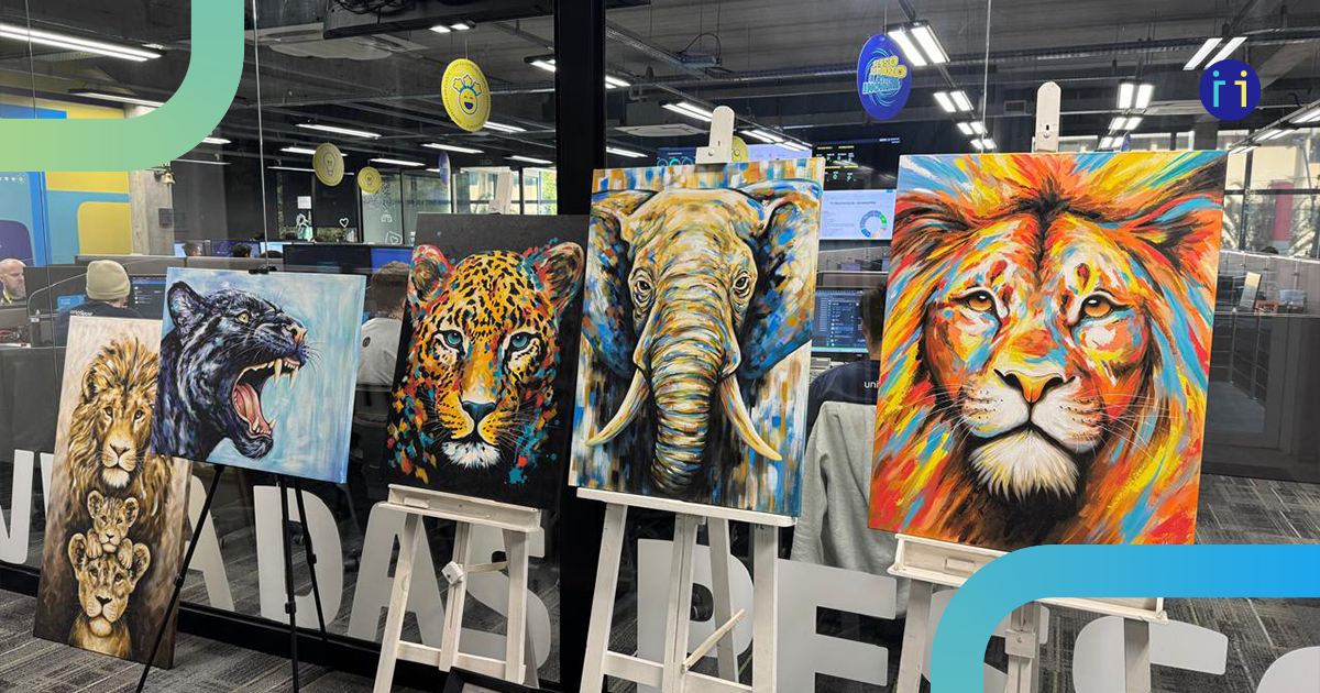Unifique pintura obra de arte